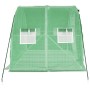 Greenhouse with green steel structure 6 m² 3x2x2 m by vidaXL, Greenhouses - Ref: Foro24-364077, Price: 123,23 €, Discount: %