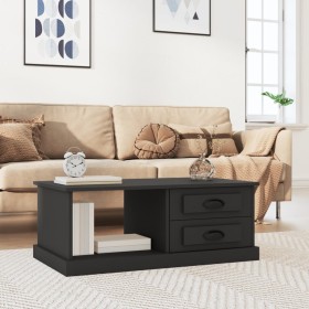 Black plywood coffee table 90x50x35 cm by vidaXL, Coffee table - Ref: Foro24-816241, Price: 66,68 €, Discount: %