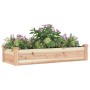 Flowerbed planter with solid fir wood lining 120x45x25 cm by vidaXL, Pots and planters - Ref: Foro24-364286, Price: 42,25 €, ...