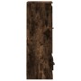 Aparador alto madera contrachapada roble humo 36x35,5x103,5 cm de vidaXL, Aparadores - Ref: Foro24-816309, Precio: 62,56 €, D...