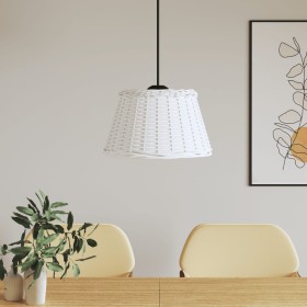 White wicker ceiling lamp shade Ø50x30 cm by vidaXL, Lampshades - Ref: Foro24-364371, Price: 56,99 €, Discount: %