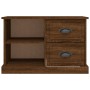 Brown oak plywood TV cabinet 73x35.5x47.5 cm by vidaXL, TV Furniture - Ref: Foro24-816175, Price: 57,99 €, Discount: %