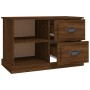 Brown oak plywood TV cabinet 73x35.5x47.5 cm by vidaXL, TV Furniture - Ref: Foro24-816175, Price: 57,99 €, Discount: %