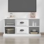 White plywood TV cabinet 99.5x35.5x48 cm by vidaXL, TV Furniture - Ref: Foro24-816272, Price: 69,73 €, Discount: %