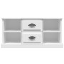 White plywood TV cabinet 99.5x35.5x48 cm by vidaXL, TV Furniture - Ref: Foro24-816272, Price: 69,73 €, Discount: %