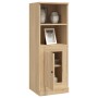 Aparador alto madera contrachapada roble Sonoma 36x35,5x103,5cm de vidaXL, Aparadores - Ref: Foro24-816323, Precio: 57,86 €, ...