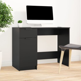 Black plywood desk 100x50x75 cm by vidaXL, Desks - Ref: Foro24-811494, Price: 106,27 €, Discount: %