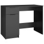 Black plywood desk 100x50x75 cm by vidaXL, Desks - Ref: Foro24-811494, Price: 106,93 €, Discount: %