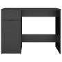 Black plywood desk 100x50x75 cm by vidaXL, Desks - Ref: Foro24-811494, Price: 106,93 €, Discount: %