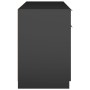 Black plywood desk 100x50x75 cm by vidaXL, Desks - Ref: Foro24-811494, Price: 106,93 €, Discount: %