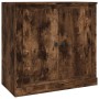 Smoked oak plywood sideboard 70x35.5x67.5 cm by vidaXL, Sideboards - Ref: Foro24-816189, Price: 71,99 €, Discount: %