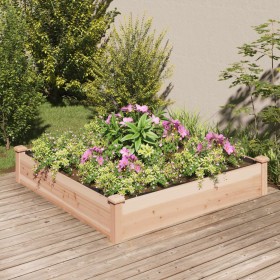 Flowerbed planter with solid fir wood lining 120x60x25 cm by vidaXL, Pots and planters - Ref: Foro24-364292, Price: 50,57 €, ...