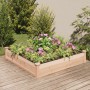 Jardinera arriate con forro madera maciza abeto 120x60x25 cm de vidaXL, Maceteros y jardineras - Ref: Foro24-364292, Precio: ...