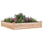 Jardinera arriate con forro madera maciza abeto 120x60x25 cm de vidaXL, Maceteros y jardineras - Ref: Foro24-364292, Precio: ...