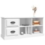 Weißer TV-Schrank aus Sperrholz, 102 x 35,5 x 47,5 cm von vidaXL, TV-Möbel - Ref: Foro24-816176, Preis: 69,95 €, Rabatt: %