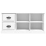 Weißer TV-Schrank aus Sperrholz, 102 x 35,5 x 47,5 cm von vidaXL, TV-Möbel - Ref: Foro24-816176, Preis: 69,95 €, Rabatt: %