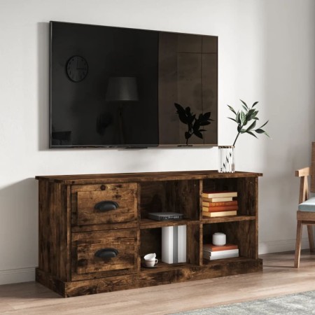 Mueble de TV madera contrachapada roble ahumado 102x35,5x47,5cm de vidaXL, Muebles TV - Ref: Foro24-816181, Precio: 67,99 €, ...