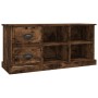 Mueble de TV madera contrachapada roble ahumado 102x35,5x47,5cm de vidaXL, Muebles TV - Ref: Foro24-816181, Precio: 67,99 €, ...