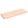 Tablero de mesa madera maciza borde natural 100x40x(2-4) cm de vidaXL, Tableros para mesas - Ref: Foro24-363882, Precio: 59,9...