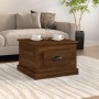 Oak brown plywood coffee table 50x50x35 cm by vidaXL, Coffee table - Ref: Foro24-816255, Price: 52,60 €, Discount: %