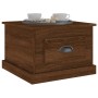 Mesa de centro madera contrachapada marrón roble 50x50x35 cm de vidaXL, Mesas de centro - Ref: Foro24-816255, Precio: 52,60 €...