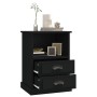 Nightstands 2 units black 43x36x60 cm by vidaXL, Nightstands - Ref: Foro24-816331, Price: 91,46 €, Discount: %