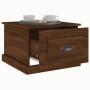 Mesa de centro madera contrachapada marrón roble 50x50x35 cm de vidaXL, Mesas de centro - Ref: Foro24-816255, Precio: 52,60 €...