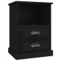 Nightstands 2 units black 43x36x60 cm by vidaXL, Nightstands - Ref: Foro24-816331, Price: 91,46 €, Discount: %