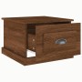 Mesa de centro madera contrachapada marrón roble 50x50x35 cm de vidaXL, Mesas de centro - Ref: Foro24-816255, Precio: 52,60 €...