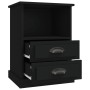 Nightstands 2 units black 43x36x60 cm by vidaXL, Nightstands - Ref: Foro24-816331, Price: 91,46 €, Discount: %