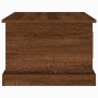 Mesa de centro madera contrachapada marrón roble 50x50x35 cm de vidaXL, Mesas de centro - Ref: Foro24-816255, Precio: 52,60 €...