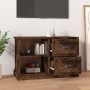 TV-Möbel Sperrholz Räuchereiche 73x35,5x47,5 cm von vidaXL, TV-Möbel - Ref: Foro24-816173, Preis: 57,18 €, Rabatt: %