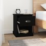 Bedside tables 2 units plywood black 39x39x47.5 cm by vidaXL, Nightstands - Ref: Foro24-816131, Price: 67,74 €, Discount: %