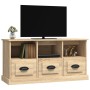 Sonoma oak plywood TV cabinet 100x35x50 cm by vidaXL, TV Furniture - Ref: Foro24-816291, Price: 73,28 €, Discount: %