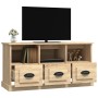 Sonoma oak plywood TV cabinet 100x35x50 cm by vidaXL, TV Furniture - Ref: Foro24-816291, Price: 73,28 €, Discount: %