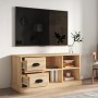 Sonoma oak plywood TV cabinet 102x35.5x47.5 cm by vidaXL, TV Furniture - Ref: Foro24-816179, Price: 67,83 €, Discount: %