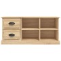 Sonoma oak plywood TV cabinet 102x35.5x47.5 cm by vidaXL, TV Furniture - Ref: Foro24-816179, Price: 67,83 €, Discount: %