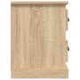 TV-Schrank aus Sonoma-Eichensperrholz, 102 x 35,5 x 47,5 cm von vidaXL, TV-Möbel - Ref: Foro24-816179, Preis: 67,83 €, Rabatt: %