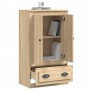 Aparador de madera contrachapada roble Sonoma 60x35,5x103,5 cm de vidaXL, Aparadores - Ref: Foro24-816299, Precio: 106,54 €, ...