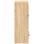 Aparador de madera contrachapada roble Sonoma 60x35,5x103,5 cm de vidaXL, Aparadores - Ref: Foro24-816299, Precio: 106,54 €, ...