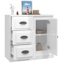 Glossy white plywood sideboard 70x35.5x67.5 cm by vidaXL, Sideboards - Ref: Foro24-816194, Price: 83,24 €, Discount: %