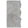 Aparador de madera contrachapada gris hormigón 36x35,5x67,5 cm de vidaXL, Aparadores - Ref: Foro24-816220, Precio: 61,15 €, D...