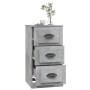 Aparador de madera contrachapada gris hormigón 36x35,5x67,5 cm de vidaXL, Aparadores - Ref: Foro24-816220, Precio: 61,15 €, D...