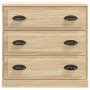 Sonoma oak plywood sideboard 70x35.5x67.5 cm by vidaXL, Sideboards - Ref: Foro24-816227, Price: 106,99 €, Discount: %