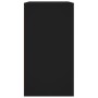 Black plywood makeup cabinet 80x40x75 cm by vidaXL, Lockers and storage cabinets - Ref: Foro24-808838, Price: 59,39 €, Discou...