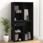 Black plywood makeup cabinet 80x40x75 cm by vidaXL, Lockers and storage cabinets - Ref: Foro24-808838, Price: 59,39 €, Discou...