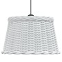 Ceiling lampshade in white wicker Ø45x28 cm by vidaXL, Lampshades - Ref: Foro24-364370, Price: 44,42 €, Discount: %