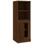 Aparador alto madera contrachapada roble marrón 36x35,5x103,5cm de vidaXL, Aparadores - Ref: Foro24-816327, Precio: 63,14 €, ...