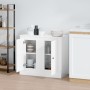 Sideboards 2 pcs glossy white wood 37.5x35.5x67.5 cm by vidaXL, Sideboards - Ref: Foro24-816205, Price: 97,37 €, Discount: %