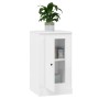 Aparadores 2 uds madera blanco brillante 37,5x35,5x67,5 cm de vidaXL, Aparadores - Ref: Foro24-816205, Precio: 85,16 €, Descu...